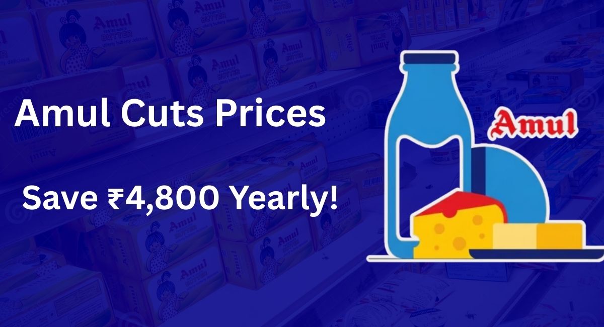 Amul announces significant price reduction.