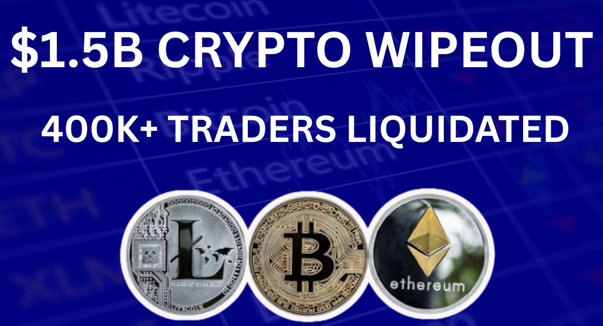 $1.5 billion crypto market liquidation event