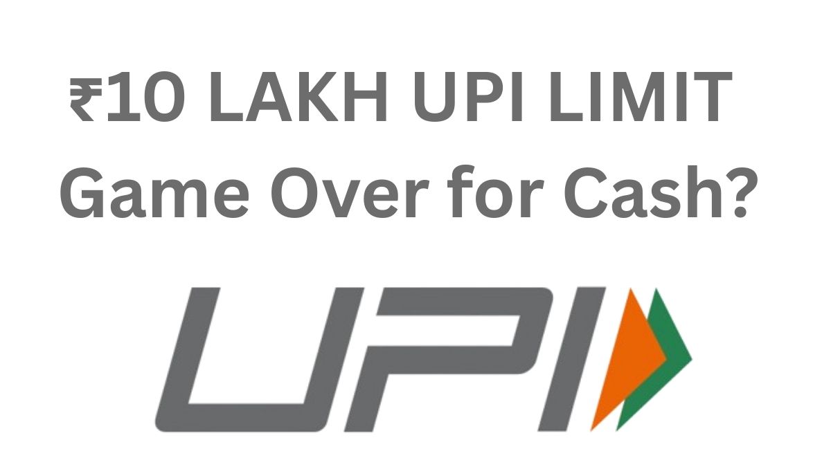 UPI limit increase, cashless future?